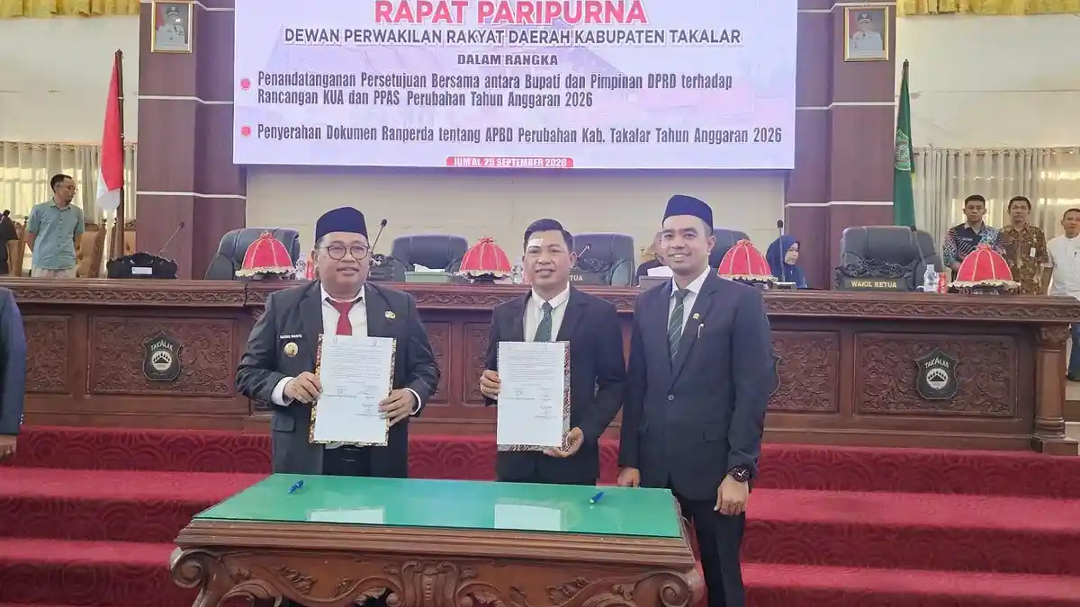 Bupati Daeng Manye Hadiri Paripurna DPRD: Belanja APBD Perubahan Takalar 2026 Tembus Rp1,07 Triliun, Defisit Rp36,2 Miliar