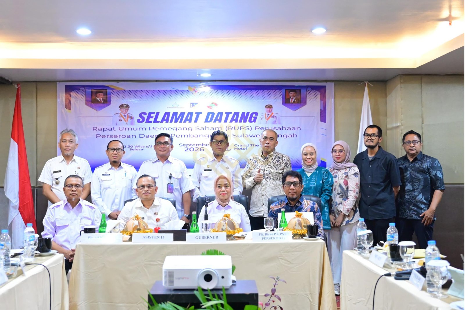 RUPS Perseroda Pembangunan Sulteng Bahas Perubahan Status Perusda, Sekda Novalina Tekankan Tata Kelola Profesional
